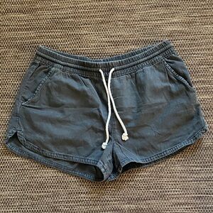 Aerie Charcoal 100% Cotton Shorts